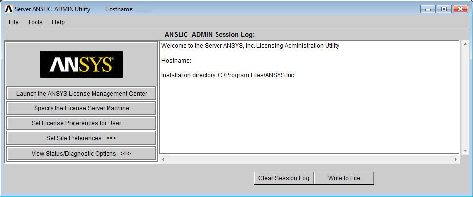 ansys license manager error