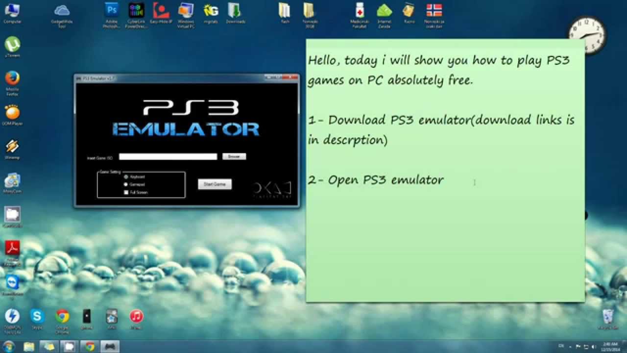 rpcs3 emulator download for pc